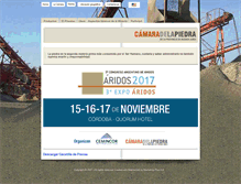 Tablet Screenshot of camaradelapiedra.org.ar